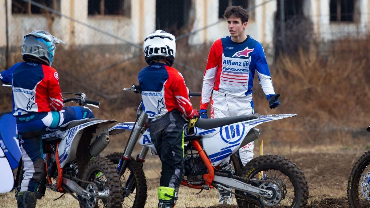 Álex Márquez, en su Campus