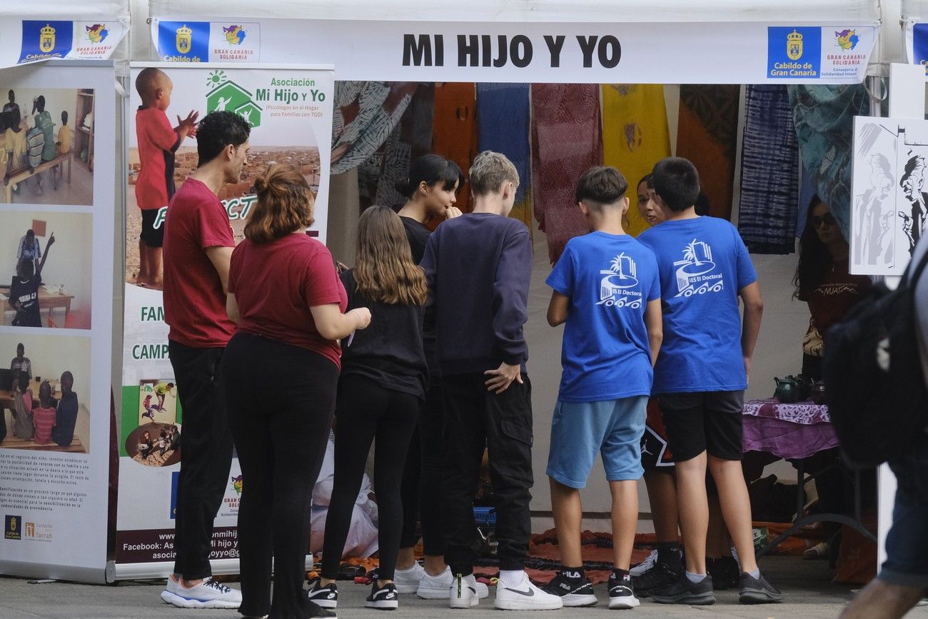 Feria de la Solidaridad, en el parque San Telmo de Las Palmas de Gran Canaria