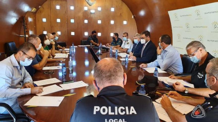El PP denuncia que la Junta Local de Seguridad de Lorca infringe las limitaciones de aforo