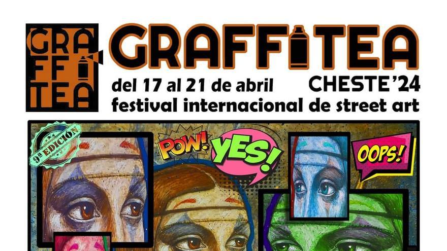 Cheste presenta la novena edición de Graffitea