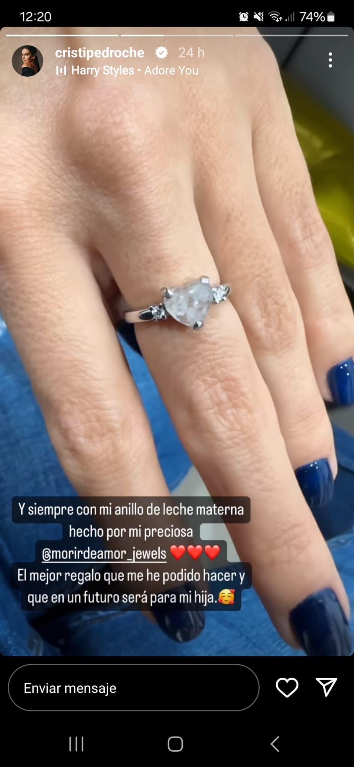 La última imagen de Cristina Pedroche en Instagram.