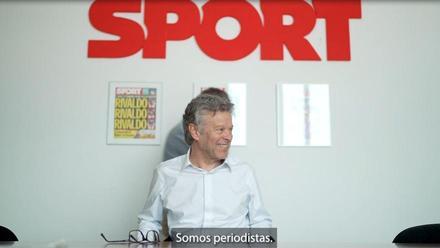 Joan Vehils en el video del 45 aniversario de SPORT