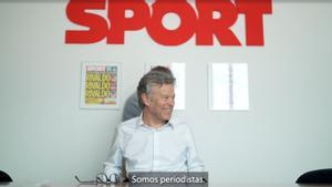 Joan Vehils en el video del 45 aniversario de SPORT