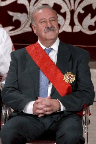 Cinco años de Vicente del Bosque en la selección española.