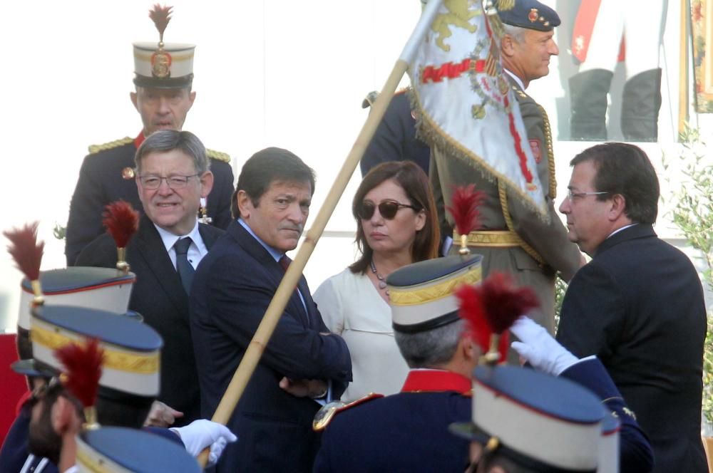 Presencia asturiana en el desfile del Día de la Hispanidad