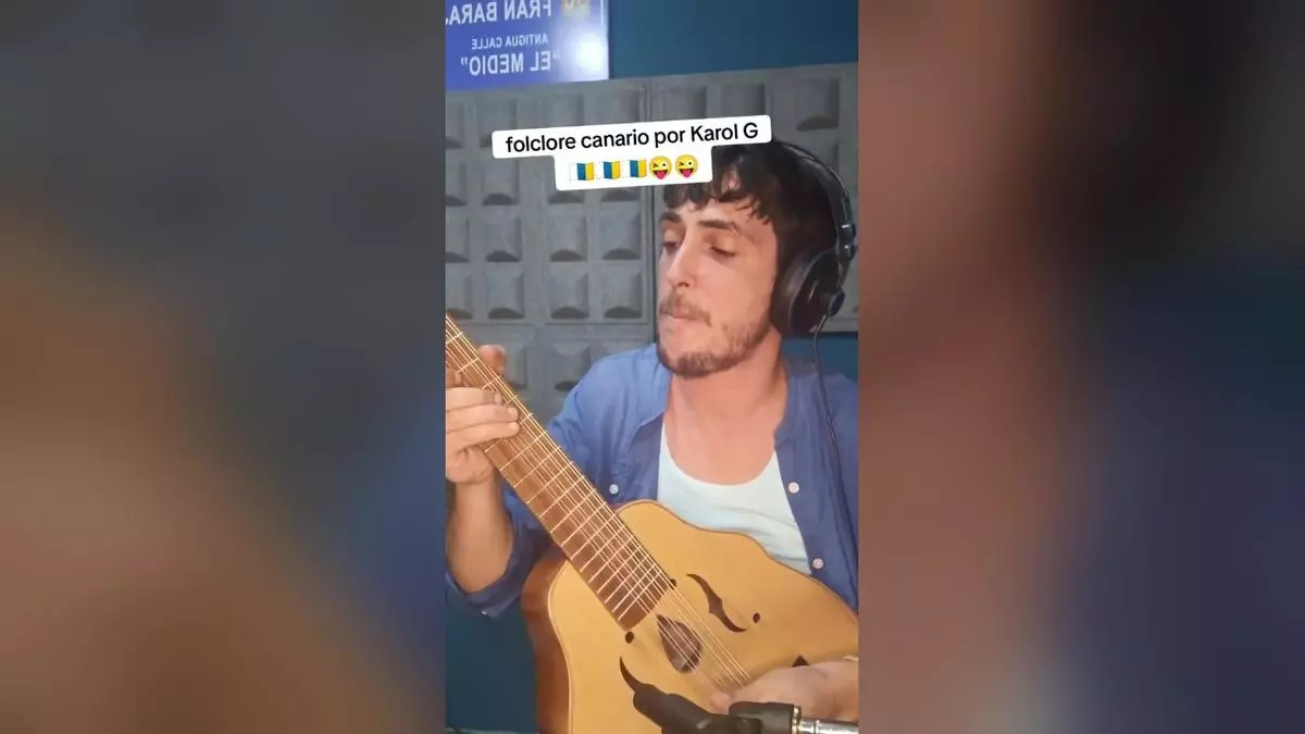 Así es la versión canaria de 'Potra Salvaje': un usuario de TikTok convierte el tema al foclcore canario