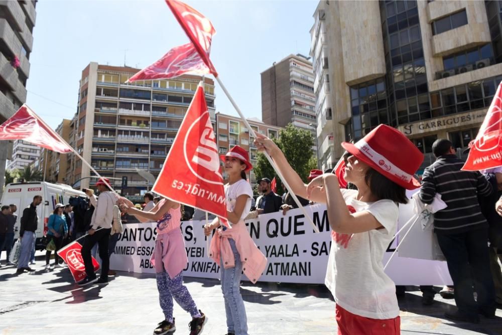 Manifestación del 1 de Mayo en Murcia