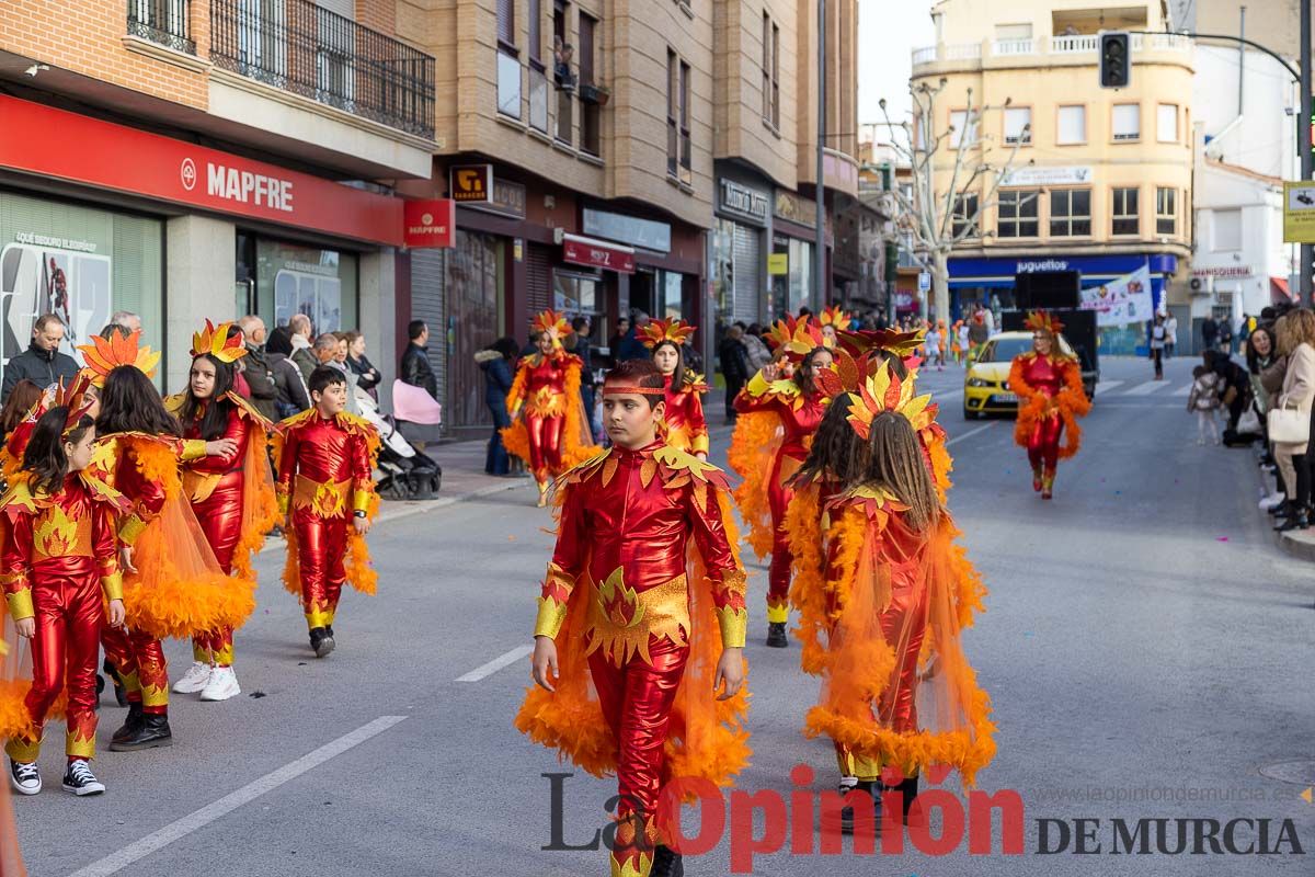 Los niños toman las calles de Cehegín en su desfile de Carnaval