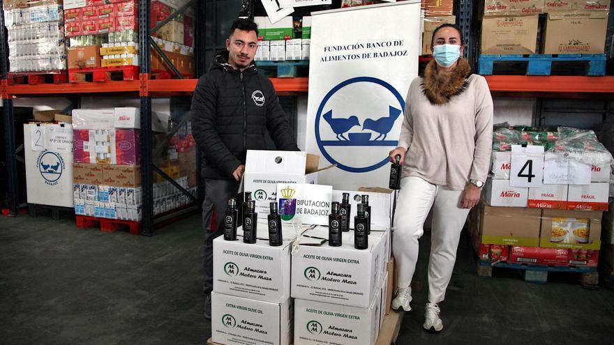 Donación de la Diputación de Badajoz al Banco de Alimentos