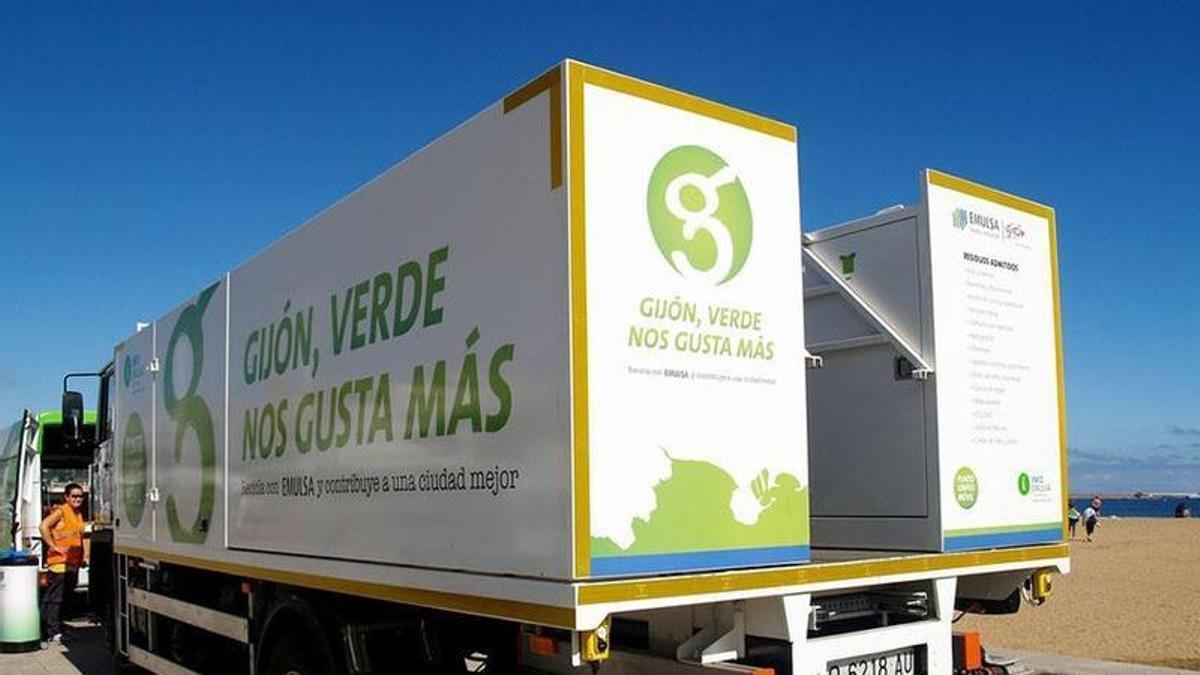 Una propuesta de punto limpio móvil.