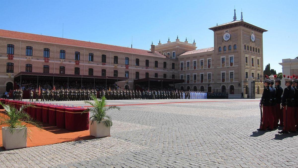 Patio de la Academia General Militar de Zaragoza.