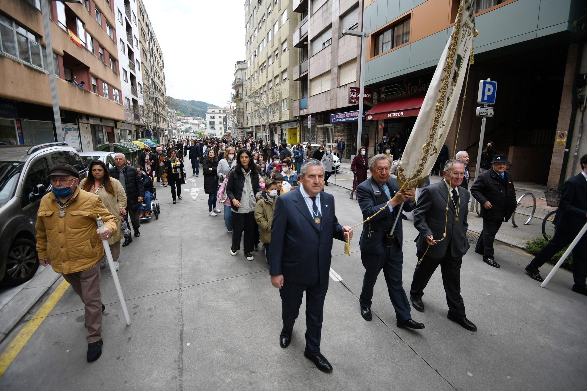 Así fue la procesión de la Comunión Pascual