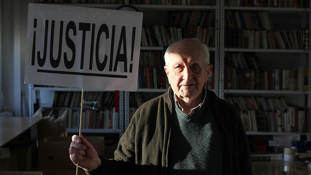 Martín Sagrera, en su casa de Madrid.