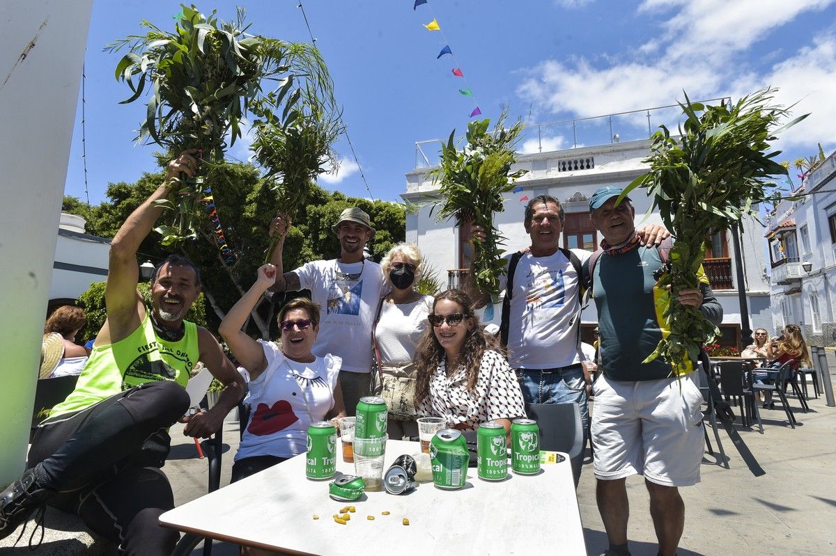 La pandemia impide la Fiesta de la Rama en Agaete