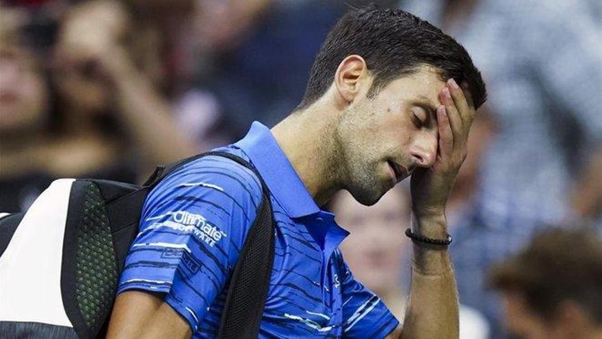 Djokovic se queda fuera de la lucha por el título en el Abierto de EEUU