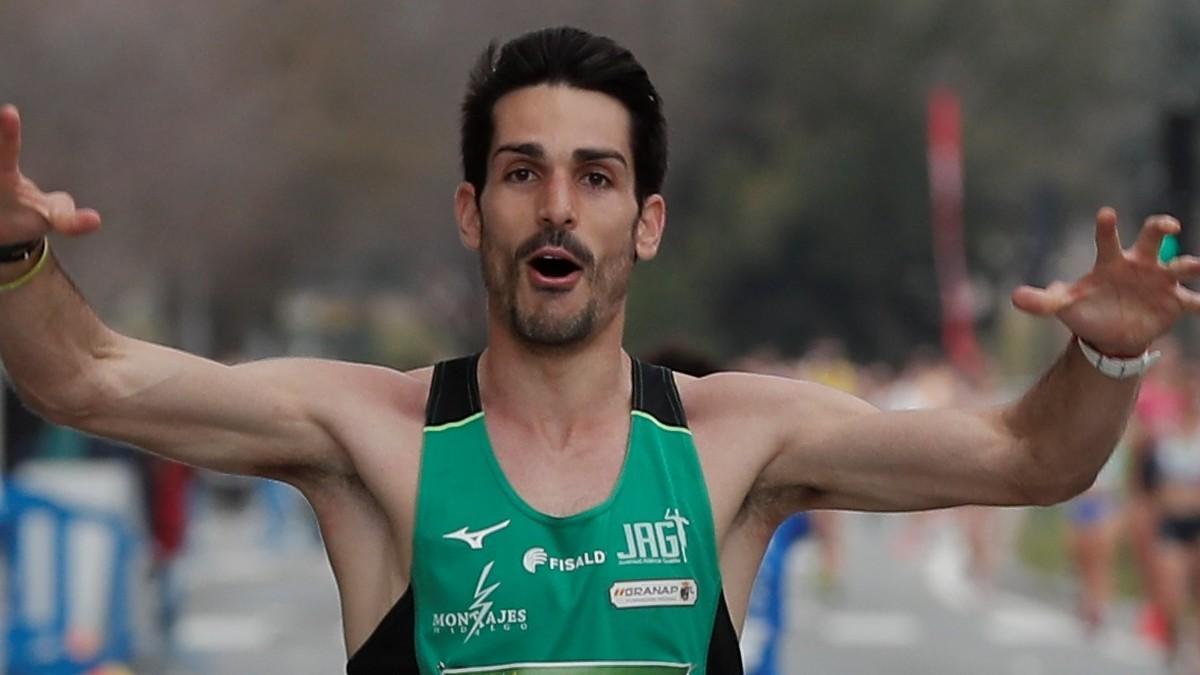 Alberto Amezcua y María Pérez, campeones de 20 Km marcha