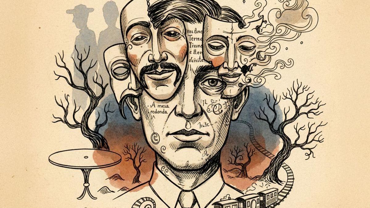 As pezas breves de Teatro de máscaras, unha ollada simbolista e vangardista á Galicia de 1934.