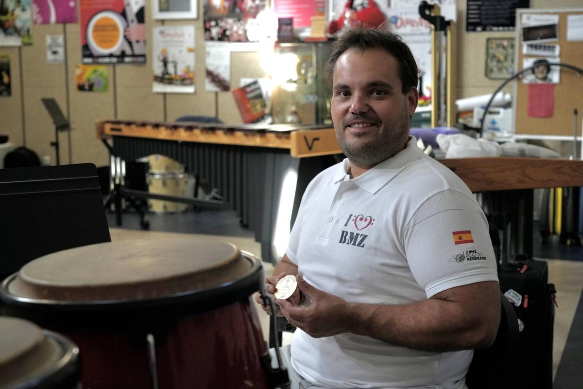 director de la Banda de Música de Zamora, Manuel Alejandro López