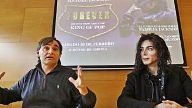 López i Blanco, caracteritzat com Michael Jackson