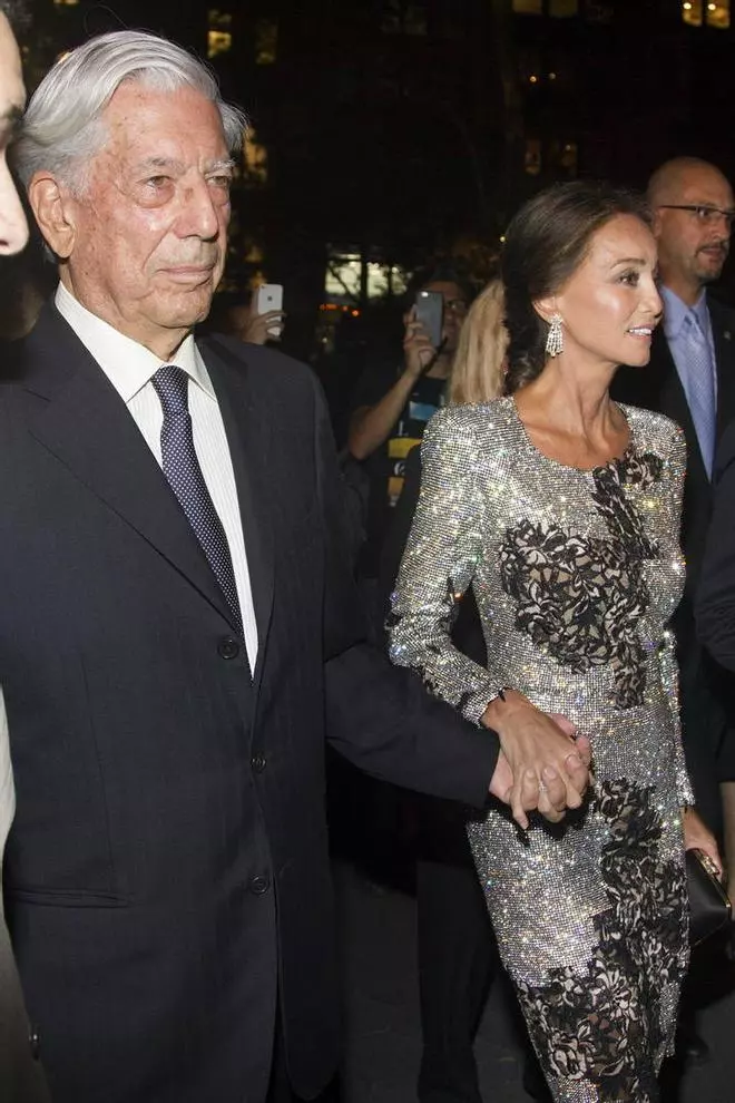 Vargas Llosa e Isabel Preysler, juntos en Nueva York