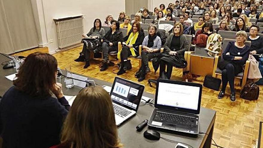 Un moment de la jornada a la Casa de Cultura.