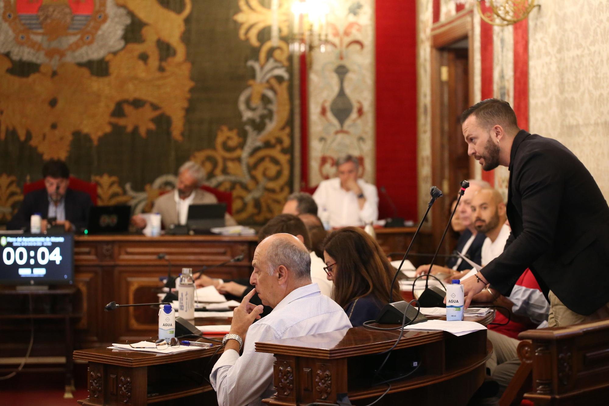 Pleno Municipal del Ayuntamiento de Alicante