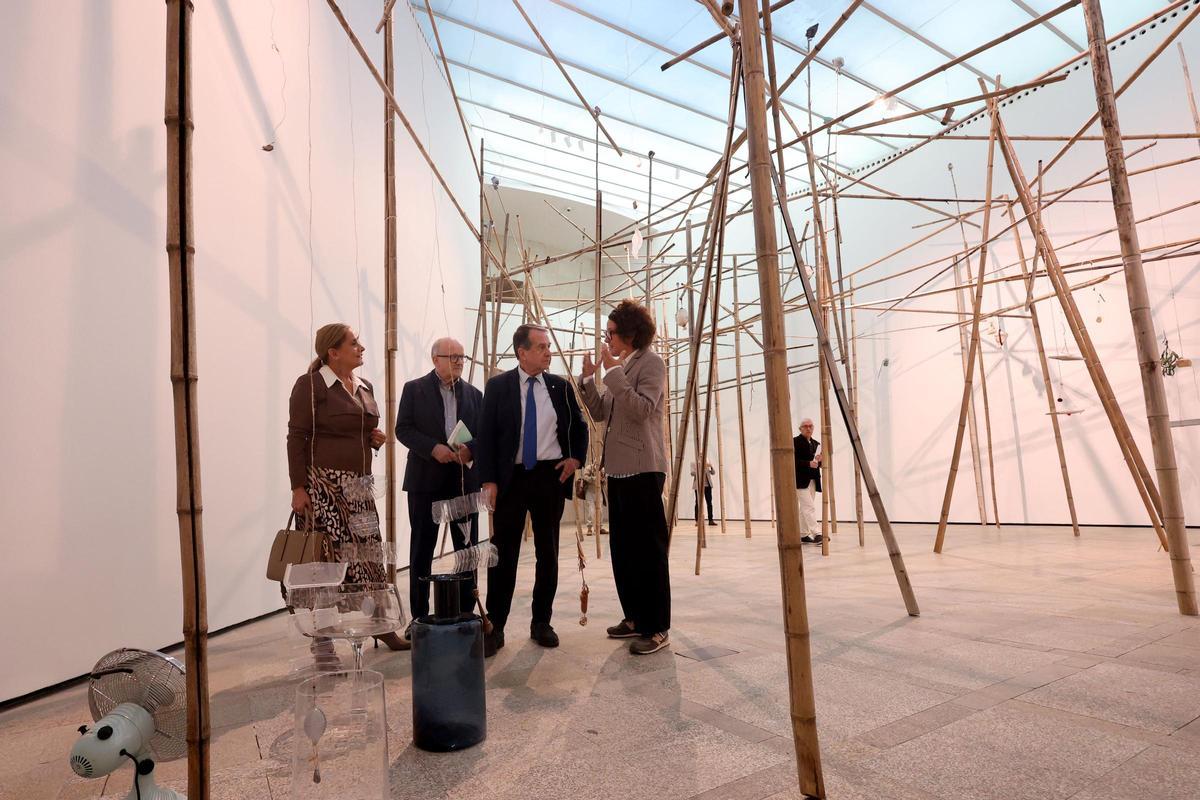 Vigo. Exposición de Susanne Themlitz en el Marco.
