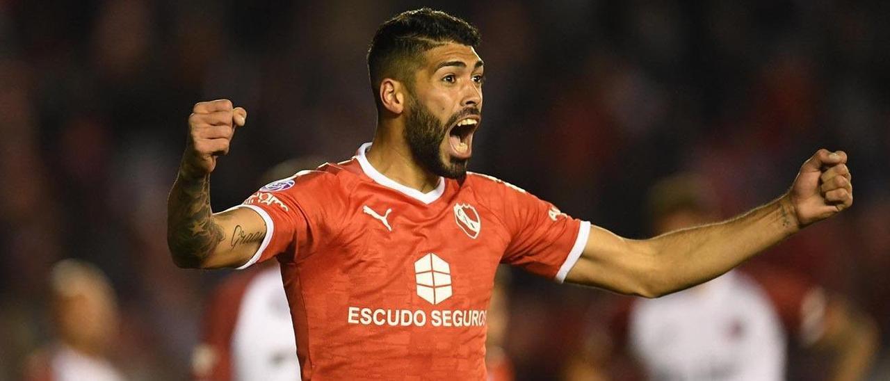 Alexander Barboza, uno de los jugadores de Independiente pretendidos por el Elche.