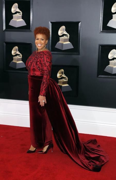 La catifa vermella dels premis Grammy 2018