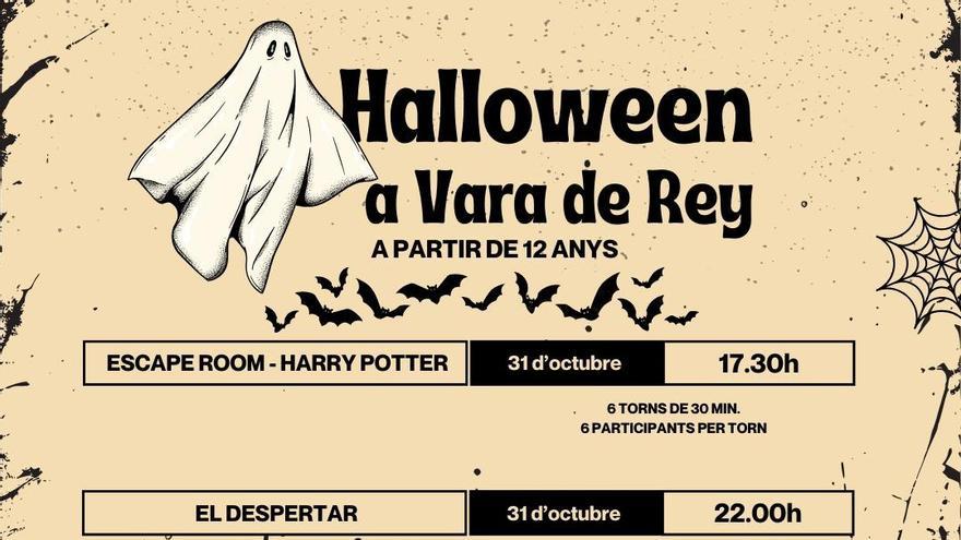 Un &#039;escape room&#039; de Harry Potter y un juego de rol en vivo en la víspera de Tots Sants en Ibiza