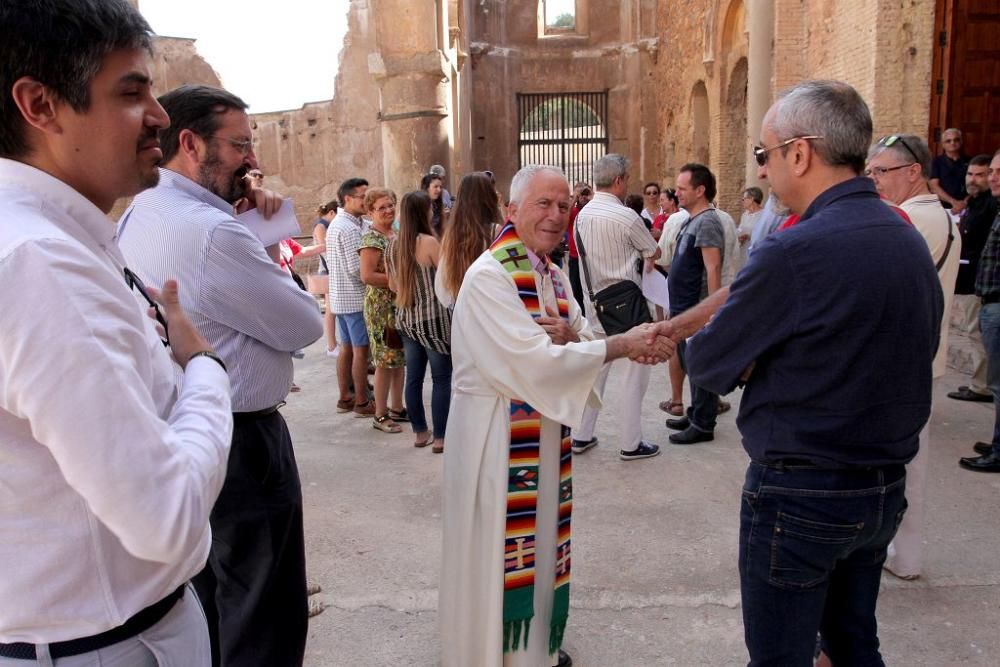 Primeros visitantes a la Catedral Vieja de Cartagena