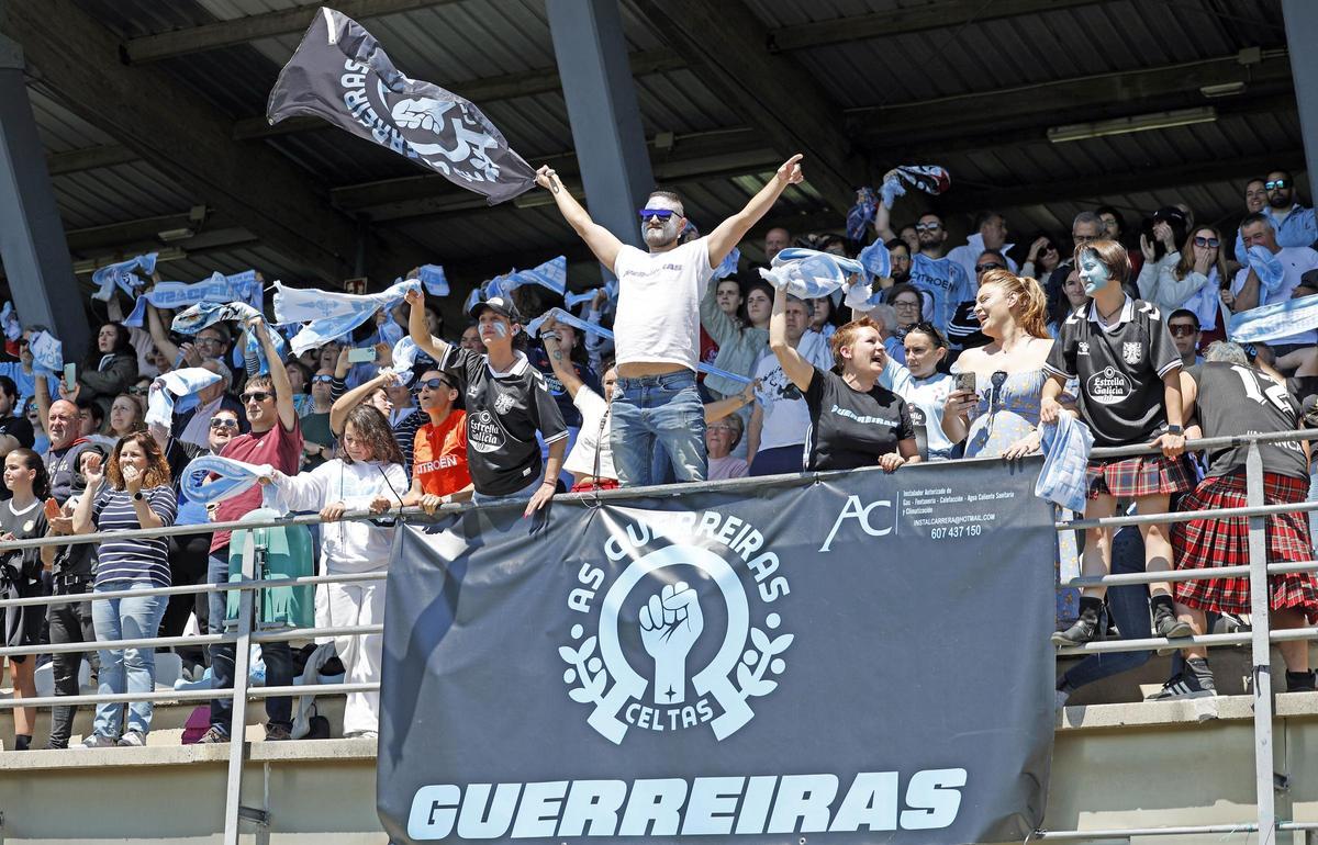 La afición no falló a la importante cita del domingo en A Madroa.