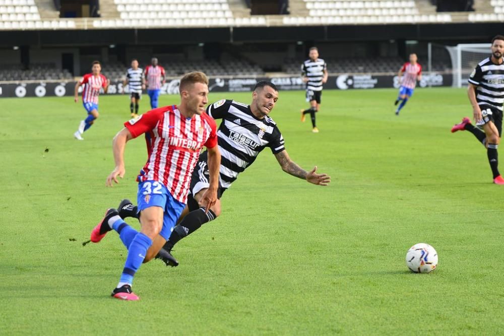 Segunda División: FC Cartagena-Sporting de Gijón