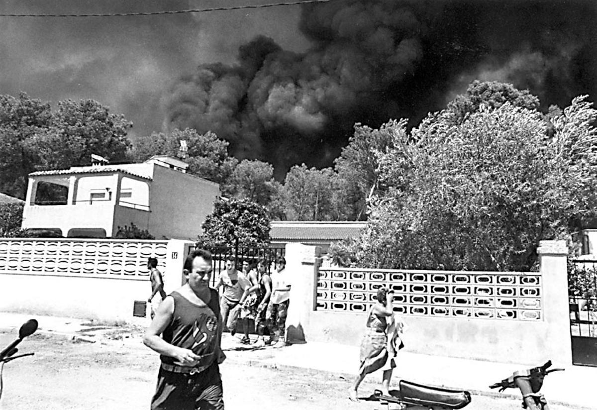 Incendio de agosto de 1994 en la Vallesa.