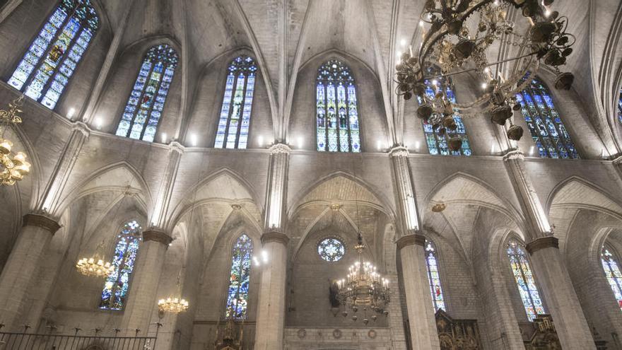 Interior de la basílica de la Seu de Manresa