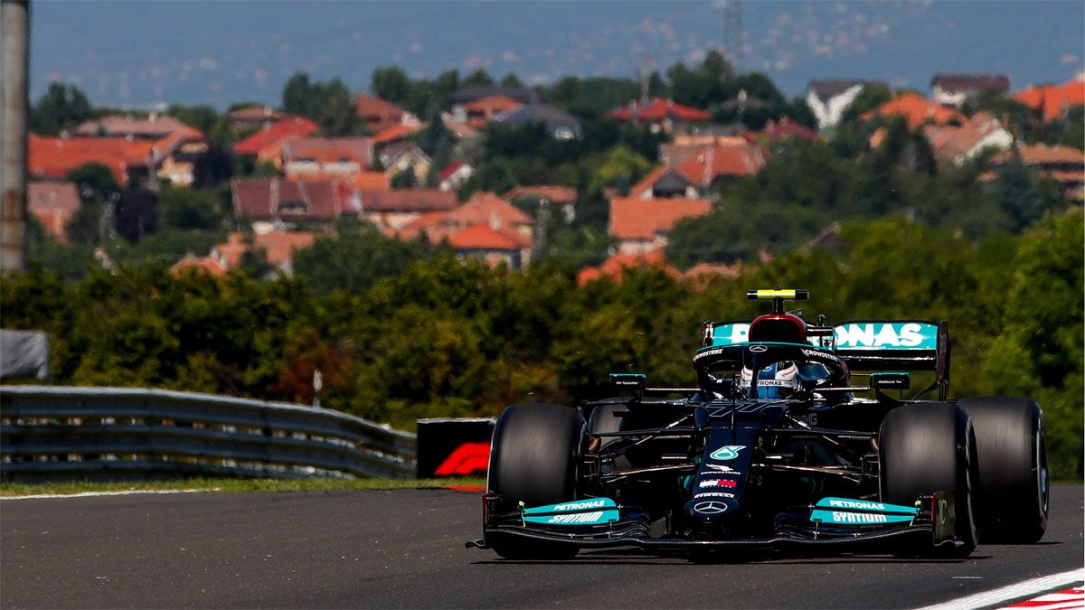 Bottas ha liderado la segunda sesión libre en el Hungaroring