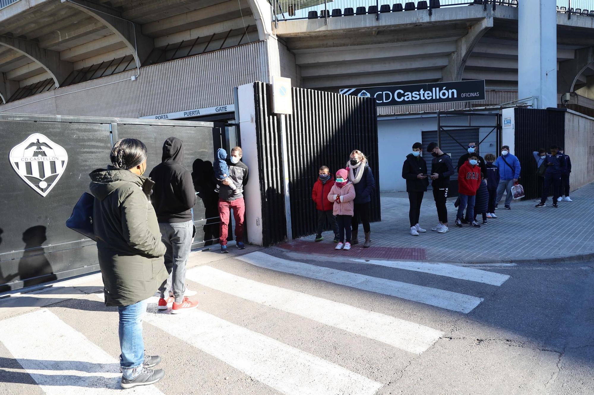 Entrenamiento de Reyes en el CD Castellón