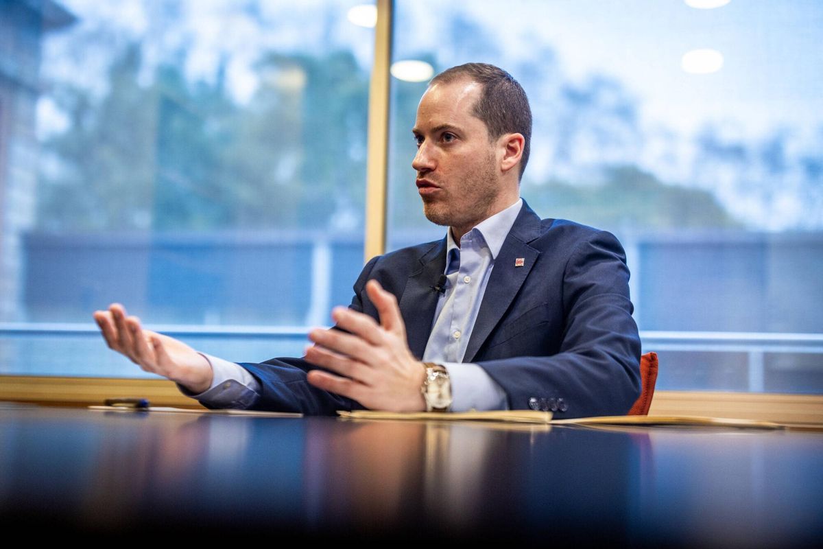 Entrevista a Juan Fernández, portavoz del PP, en el Parlament de Catalunya. AUTOR: JORDI OTIX