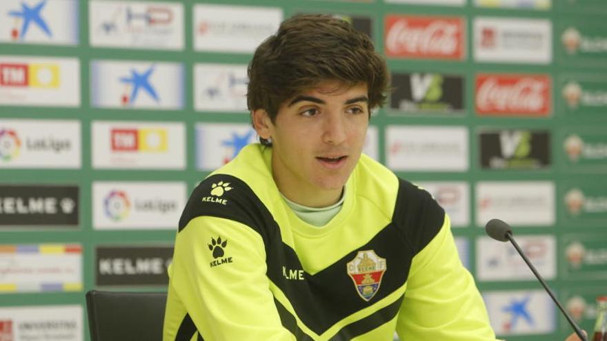 Gonzalo Villar, durante una rueda de Prensa de la semana pasada