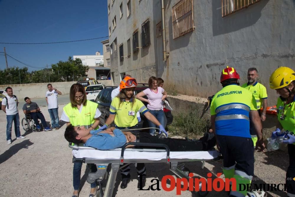 Simulacro de emergencia del Área IV de Salud