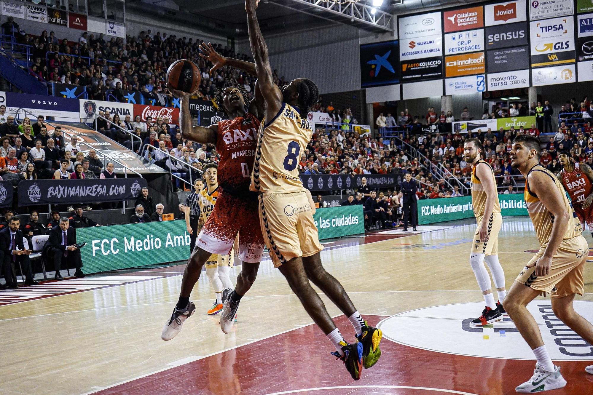 Les millors imatges del Baxi Manresa - UCAM Murcia