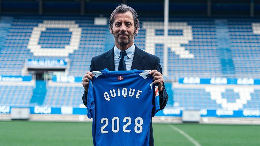 Quique Sánchez Flores presentado como nuevo entrenador del Alavés
