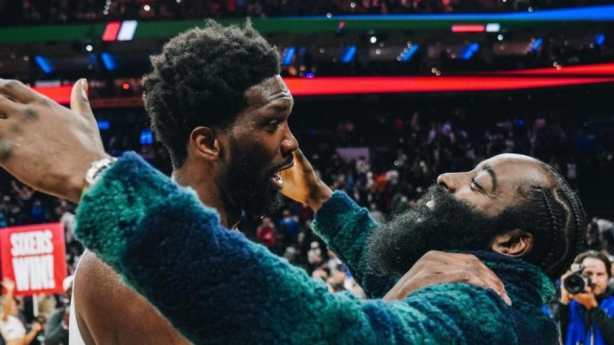 Joel Embiid y James Harden