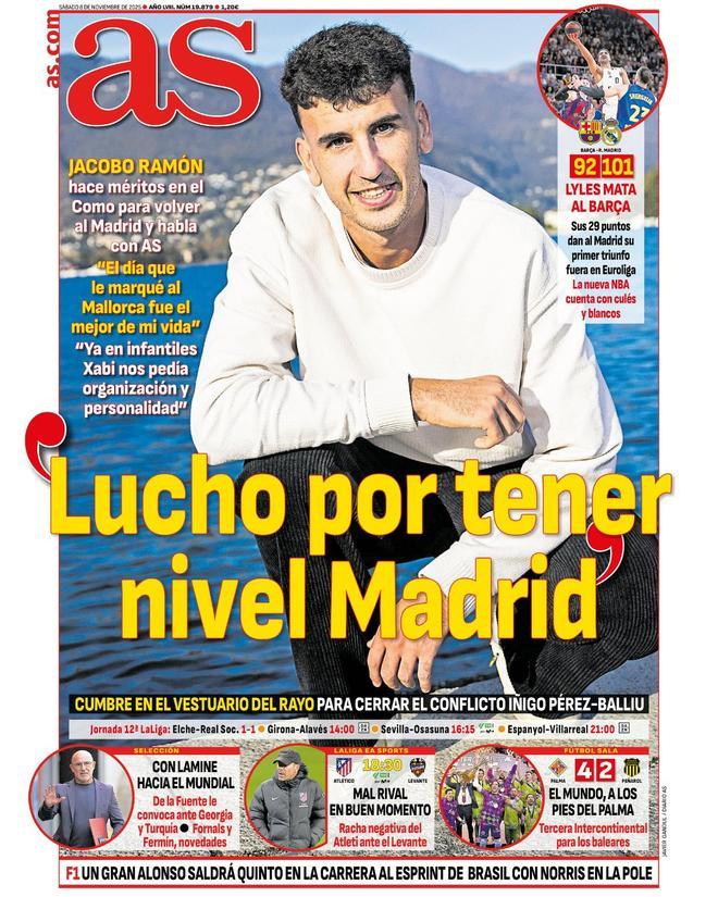 Las portadas de la prensa deportiva de hoy