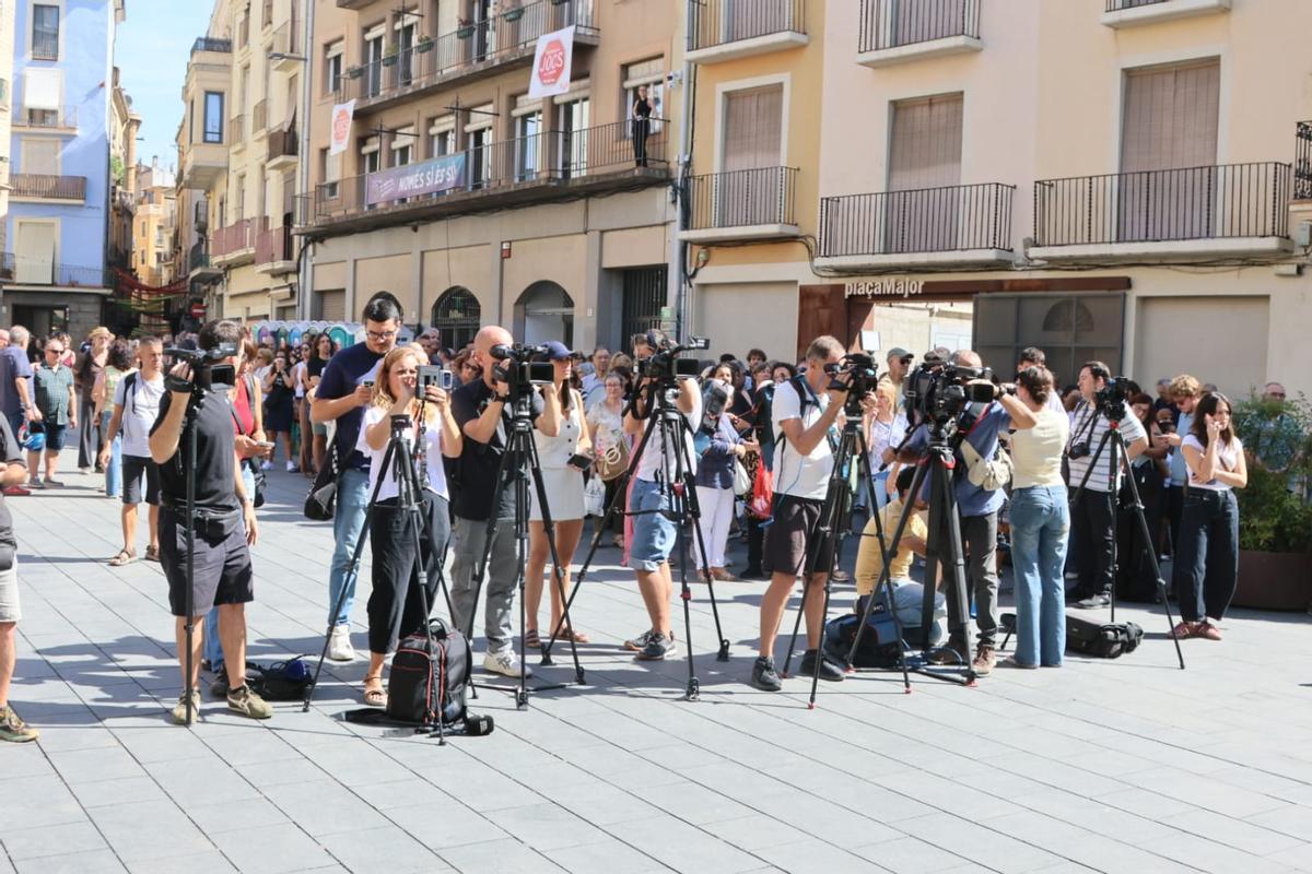 Minut de silenci pel crim de Carles Vilajosana a Manresa