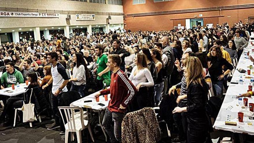 Berga aplega unes 800 persones en la segona edició de la Quina