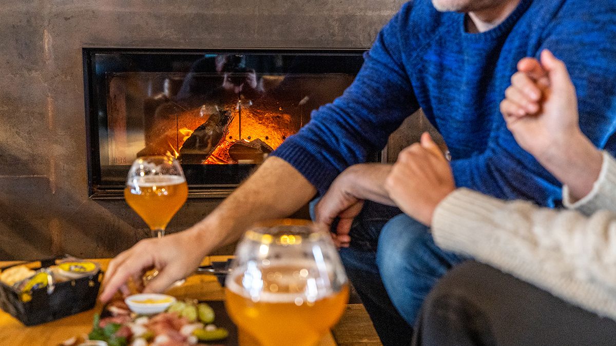 Degustación de cerveza en la Brasserie Peak