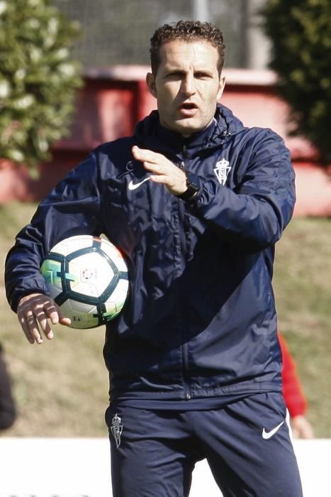 Entrenamiento del Sporting