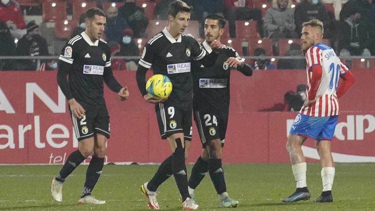 La victòria del Girona contra el Burgos a Montilivi en imatges