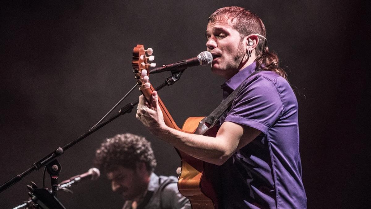 Cesk Freixas, en concierto inaugural de Barnasants en el Auditori